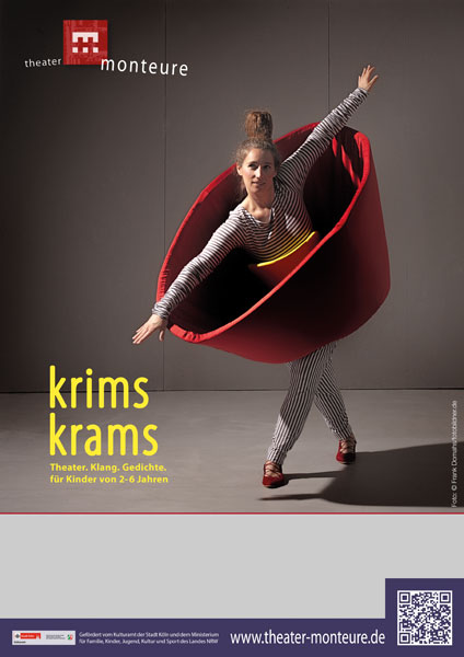 Plakat: theater monteure - krims krams