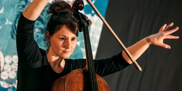 theater monteure - wenn das cello katze spielt